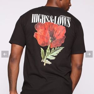 Men’s high & low shirt